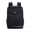 Mochila para laptop de negocios de nylon texturizado personalizado